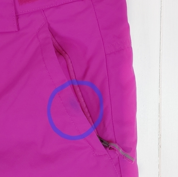 Columbia/ Bugaboo- Juniors Bright Pink Adjustable SNOW Pants Ski/tubeSz.14/16 - Picture 11 of 15